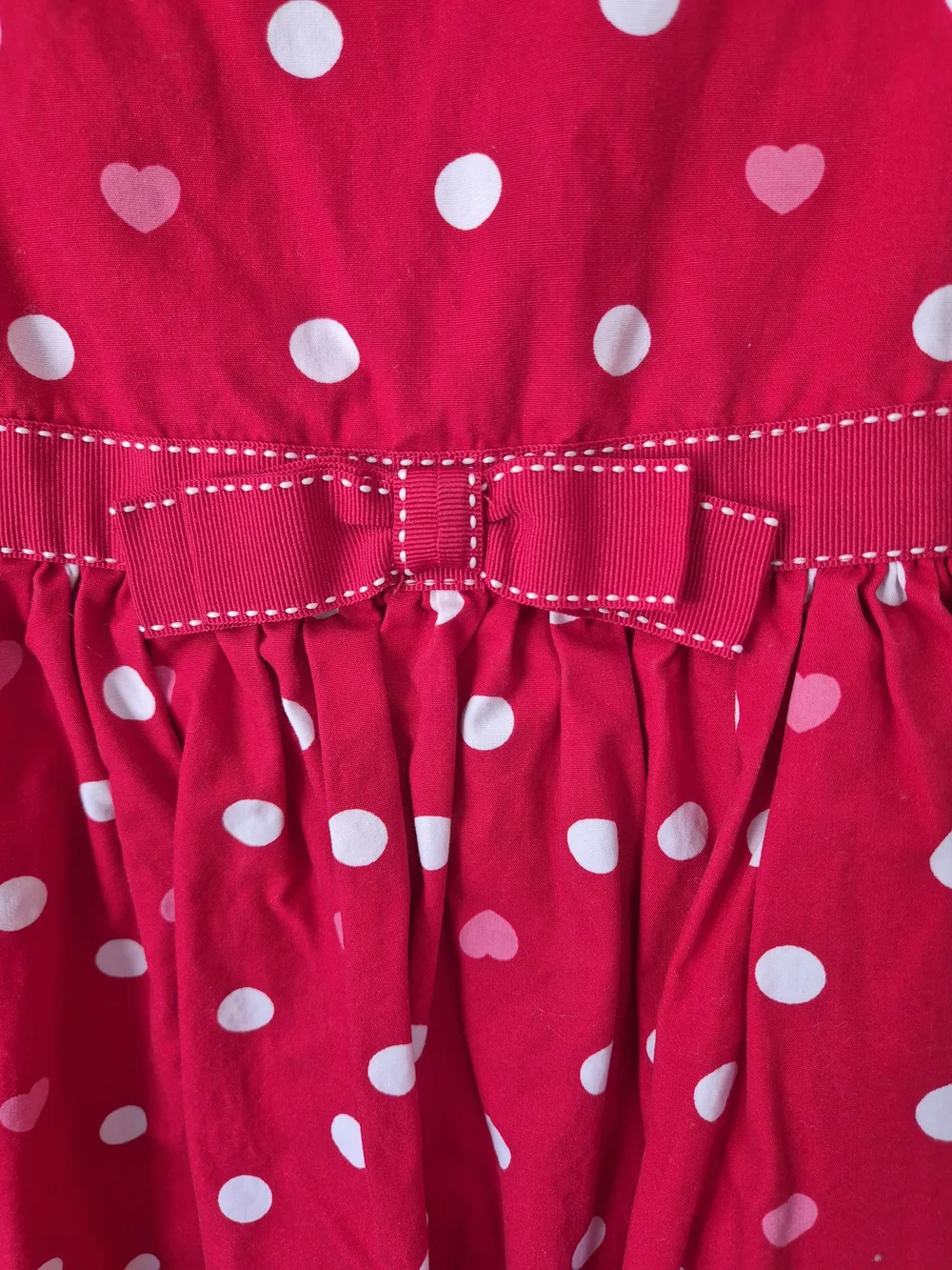 6T Gymboree Red Polka Dot Dress with Bow